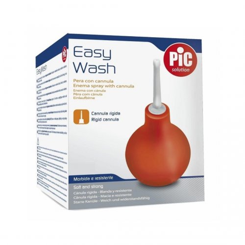 Pic Solution Easy Wash Φούσκα με Σωλήνα Πουάρ για Εντερικά Κλύσματα, Νο6, 224ml, 1 τεμάχιο